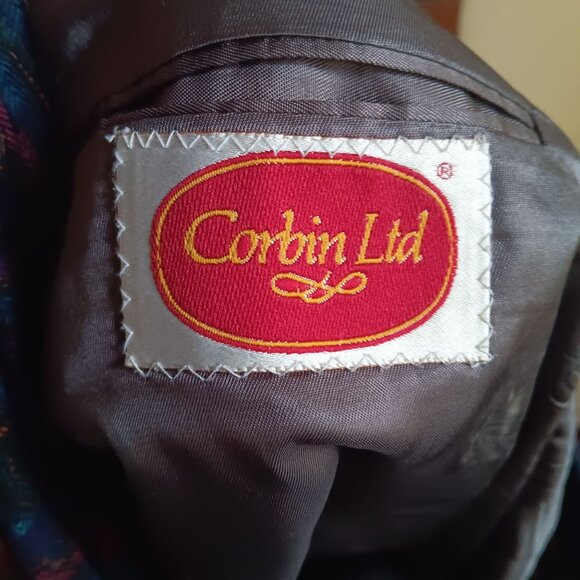 Vintage Womens Small 6 Blazer 1980's Paisley Double-Breasted USA Padded Mom - Picture 5 of 6